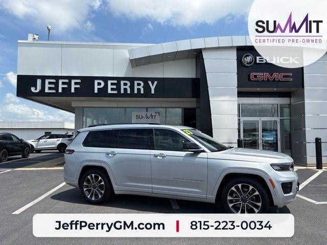 2023 Jeep Grand Cherokee L Overland in Other — front three-quarter view