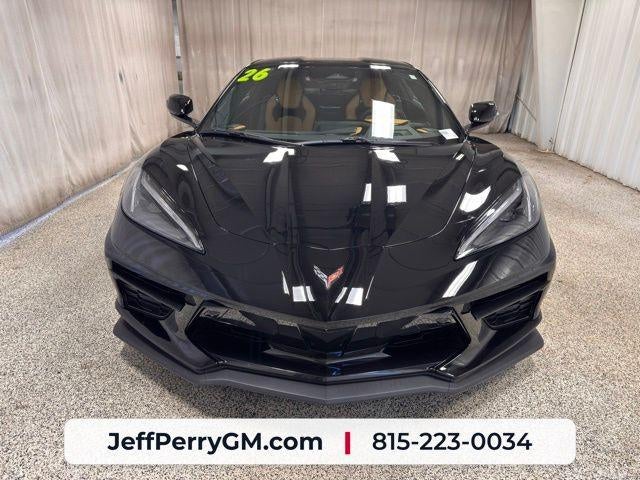 2026 Chevrolet Corvette Stingray — rear three-quarter view