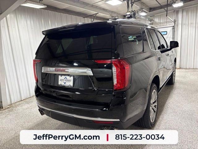 2021 GMC Yukon — rear three-quarter view