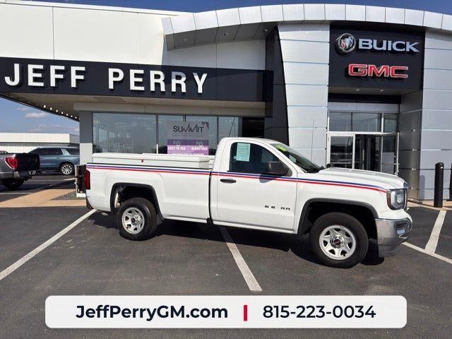 2016 GMC Sierra 1500 Base in Summit White — front three-quarter view