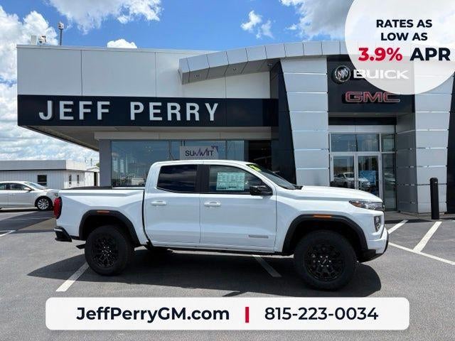 2026 GMC Canyon 2WD Elevation in Summit White — front three-quarter view