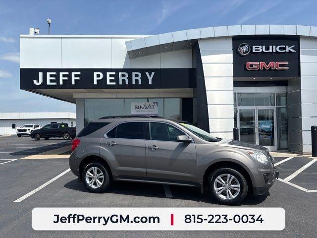 2011 Chevrolet Equinox LT w/1LT in Mocha Steel Metallic — front three-quarter view