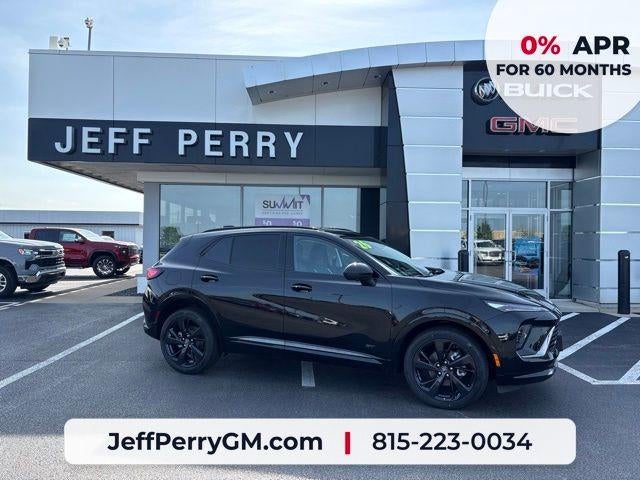 2026 Buick Envision Sport Touring in Ebony Twilight Metallic — front three-quarter view
